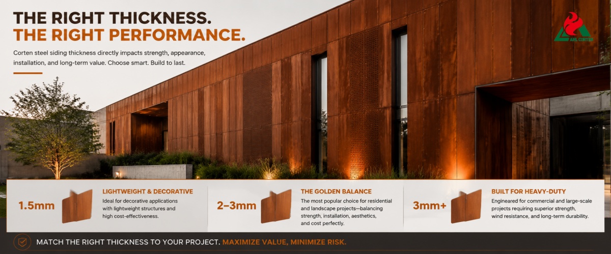 Corten Metal Cladding